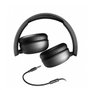 ENERGY SISTEM Soundspire Black 457601 - Casque audio binaural filaire avec microphone, jack 3.5 mm, noir, circumaural