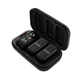 RODE Wireless Micro Camera Kit - Microphone sans fil ultracompact avec récepteur USB-C et écran AMOLED