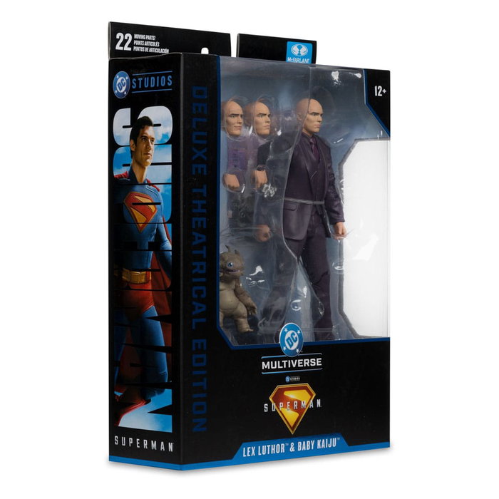 McFarlane Toys Superman (2025) DC Multiverse Deluxe Lex Luthor with Baby Kaiju (Deluxe Theatrical Edition) 18 cm