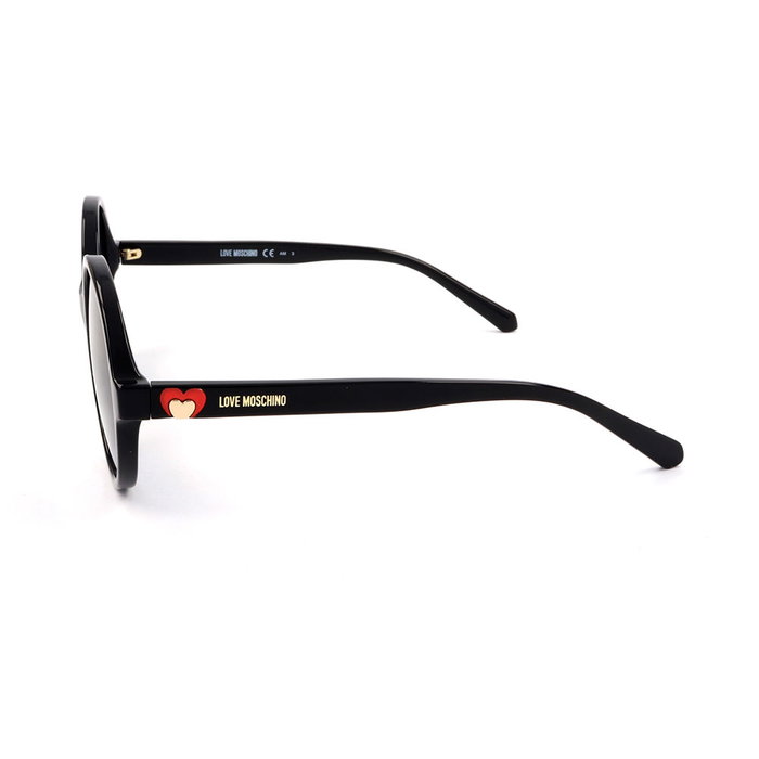 Love Moschino MOL050/S 807 Lunettes de Soleil Femme Ronde Propionate 53-21-140 UV400 Catégorie 3