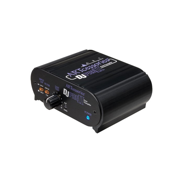 ART Audio Dj Pre II Preamplificateur Haute Précision Faible Bruit - Entrée Sélectionnable, Sorties RCA