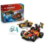 Lego NINJAGO 71864 Véhicules Combinables de Kai et Cole - Jouet Voiture de Ninja dès 7 ans