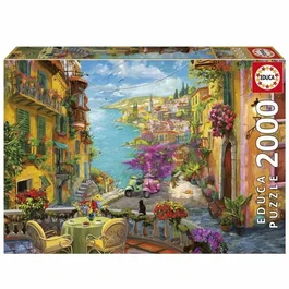 Educa Puzzle Espagnol Café 2000 pièces 96 x 68 cm Thème Voyage et Cartes pour Adultes