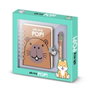 Karactermania Journal A5 Capybara avec Stylo 6 Couleurs
