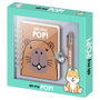 Karactermania Journal A5 Capybara avec Stylo 6 Couleurs