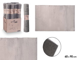 GIFTDECOR Alfombra Soft Gris Foncé 60x90cm