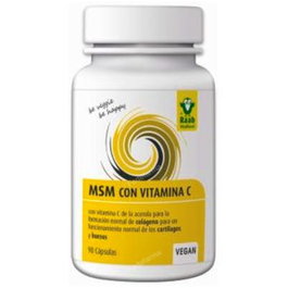 Raab Vitalfood MSM avec vitamine C 90 gélules vegan