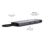 TP-Link UH5020C Hub USB-C 5 en 1, 4K 60Hz, Power Delivery 100W, USB-A 3.0