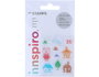 Innspiro Set de tampons acryliques Les Trois Petits Cochons 5,3x6cm