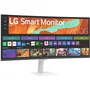 LG 34U601SA-W - Écran PC incurvé 34 pouces Smart - WQHD 3440 x 1440 - Dalle VA - 100Hz - 5ms - Connecté multimédia