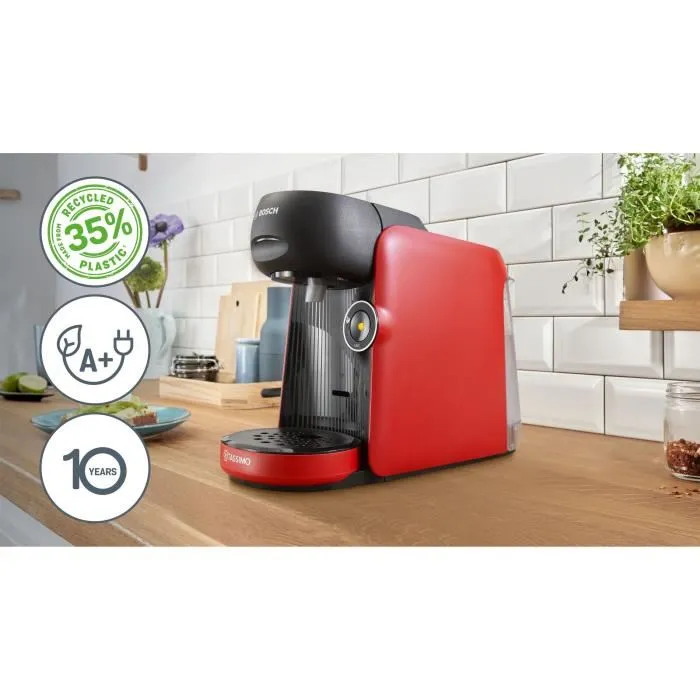 Bosch Tassimo TAS163E T16 Finesse Rouge et Noir