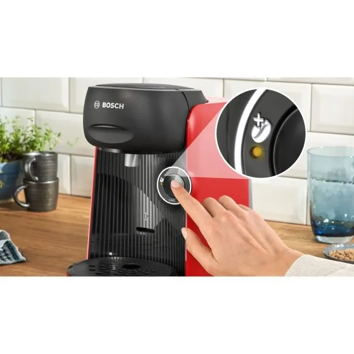 Bosch Tassimo TAS163E T16 Finesse Rouge et Noir