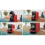 Bosch Tassimo TAS163E T16 Finesse Rouge et Noir