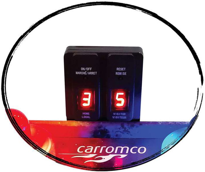 Ociotrends Fire & Ice Airhockey avec lumières LED Ociotrends Fire & Ice Airhockey avec lumières LED
