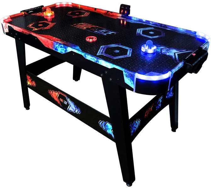 Ociotrends Fire & Ice Airhockey avec lumières LED Ociotrends Fire & Ice Airhockey avec lumières LED