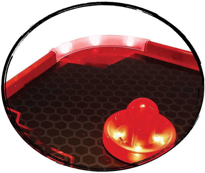 Ociotrends Fire & Ice Airhockey avec lumières LED Ociotrends Fire & Ice Airhockey avec lumières LED