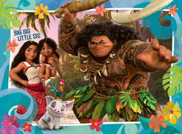 RAVENSBURGER Puzzle Vaiana 2 Disney XXL 100 pièces - 49x36cm - Age recommandé: +6 ans