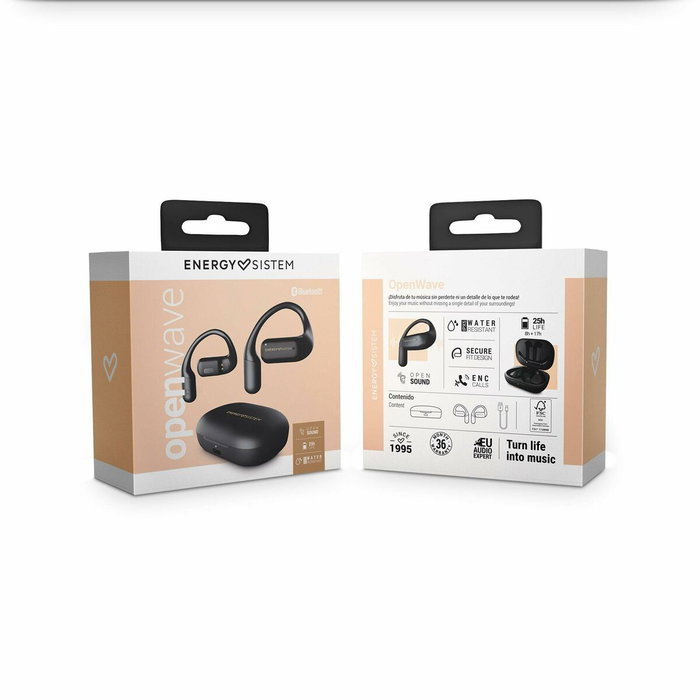 Energy Sistem OpenWave Écouteurs In-Ear Bluetooth Noir