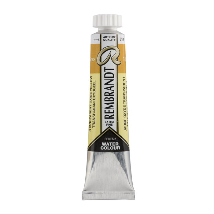Rembrandt Aquarelle Amarillo Óxido Transparente 265 - Tube 20 ml Rembrandt Aquarelle Amarillo Óxido Transparente 265 - Tube 20 ml