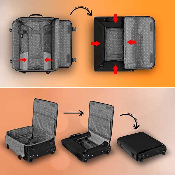 Karactermania Valise Cabine Pliable Dragon Ball Symbol 55 x 35 x 20 cm