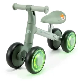 Kinderkraft Cutie Flash Tricycle 4 roues LED vert