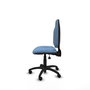 PIQUERAS Y CRESPO Chaise de bureau Algarra bleu ciel