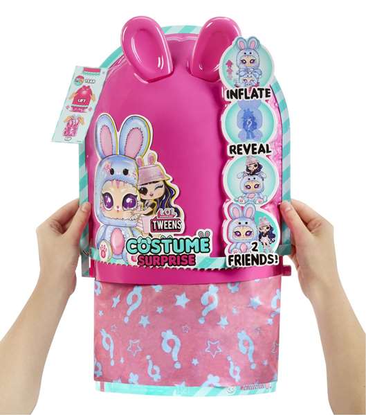 L.O.L. Surprise Tweens Costume Aya Cherry - Poupée 17cm avec animal gonflable