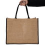 Entre Temps Sac en jute 42x19x33 cm