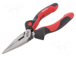WIHA Pince universelle pour saisie et coupe, bec demi-arrondi