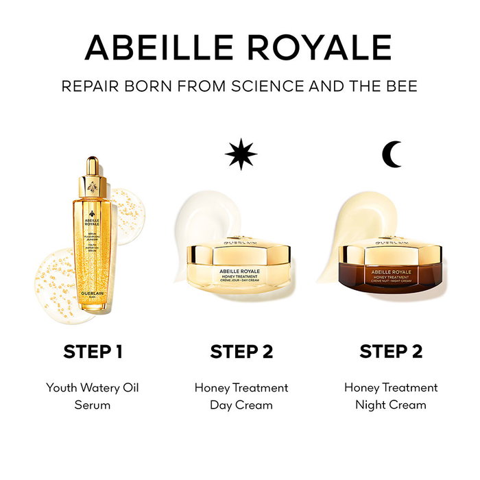 Guerlain Abeille Royale Traitement Crème de Nuit Étui 4 pcs