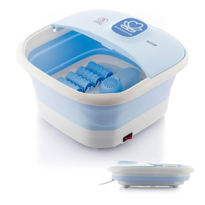 Spa pour les Pieds Pliable avec Rouleaux et Hydromassage Footopy InnovaGoods