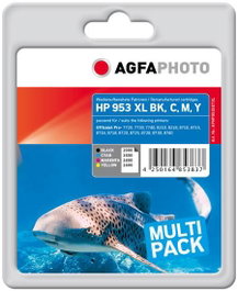 AgfaPhoto Pack de cartouches d'encre bk, c, m, y