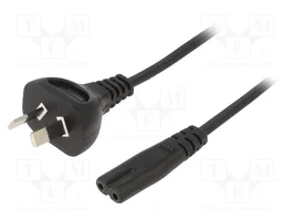 SUNNY Câble d'alimentation H03VVH2-F 1,8m noir