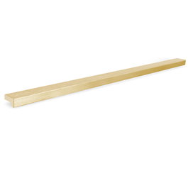 VIEFE Tirador Angle Aluminium Laiton Foncé 1440mm