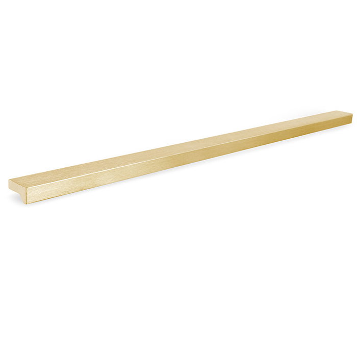 VIEFE Tirador Angle - Poignée de tiroir en aluminium avec finition laiton foncé et entraxe de 256 mm VIEFE Tirador Angle - Poignée de tiroir en aluminium avec finition laiton foncé et entraxe de 256 mm
