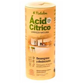 Natulim Acide Citrique 500 g - Détartrant, Désinfectant, Dégraissant et Neutraliseur d'Odeurs Ecocert pour Électroménager et Maison