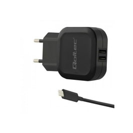 Qoltec Chargeur mural 50188 Noir 17 W