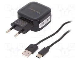 QOLTEC Chargeur USB 17W avec 2 ports USB x2