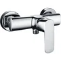 Edouard Rousseau Robinet Mitigeur Mécanique Douche Dunedin Chrome - Perçage 2 Trou, Poignée Métal, Corps Laiton, Garantie 5 Ans