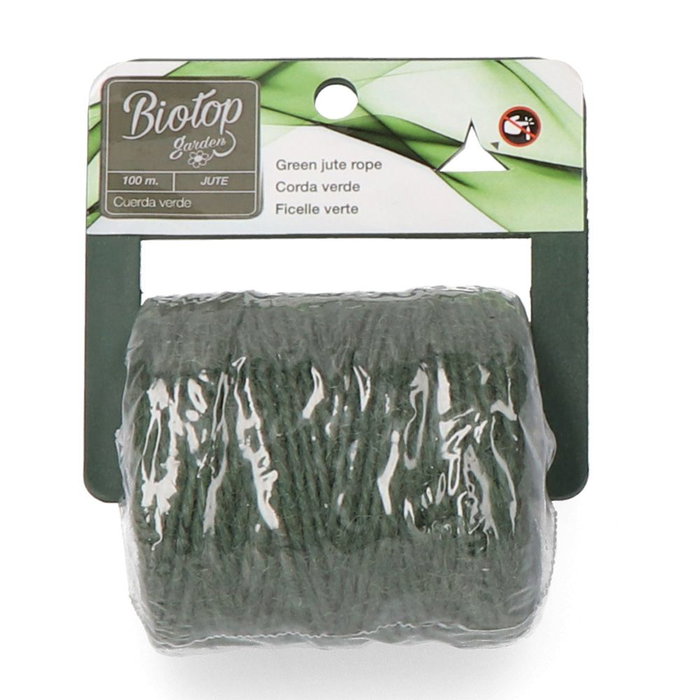 Biotop Cordel de jute vert, 100 m Biotop Cordel de jute vert, 100 m