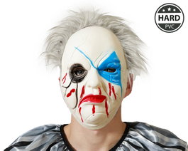 Atosa Masque de Clown Asesino Terrifiant avec Sang pour Homme Adulte