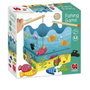 Diset Goula - Jeu de pêche magnétique en bois - 2 cannes et 12 poissons - Jeu éducatif pour enfants à partir de 2 ans