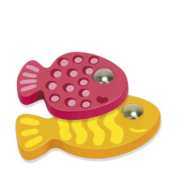 Diset Goula - Jeu de pêche magnétique en bois - 2 cannes et 12 poissons - Jeu éducatif pour enfants à partir de 2 ans Diset Goula - Jeu de pêche magnétique en bois - 2 cannes et 12 poissons - Jeu éducatif pour enfants à partir de 2 ans