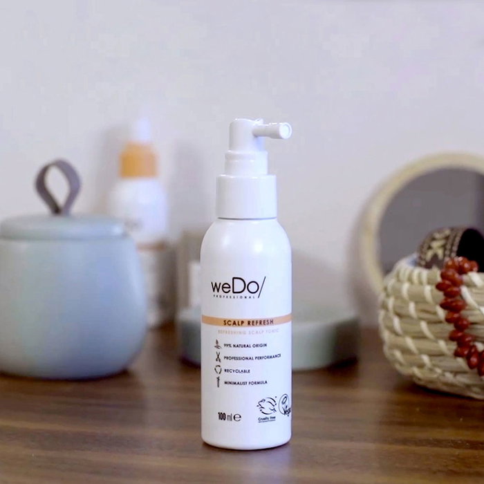 WeDo Professional Tonic Capillaire Rafraîchissant SCALP REFRESH 100 ml Soin Hydratant Naturel Sans Silicones