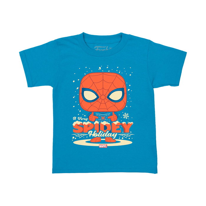 FUNKO Pop & Tee Holiday Spiderman Taille M Marvel