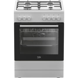 Cuisinière à Gaz BEKO FBE62120WD Blanc Noir