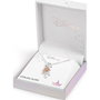 Disney Pendentif La Belle et la Bête Rose en Argent 925 - Collier Bijou Fantaisie