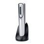 Berghoff 1100197 Sacacorchos Électrique pour Bouteilles de Vin - Ouvre jusqu'à 30 Bouteilles par Charge - avec Décapsuleur Aluminium