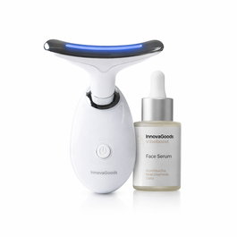 Pack masseur facial raffermissant avec LED, EMS et chaleur et sérum facial kombucha Vibeboost 30 ml InnovaGoods
