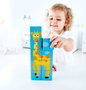 Hape Puzzle de blocs animaux de la jungle en bois de hêtre 13.5x13.5x4.5 cm pour enfants à partir de 2 ans